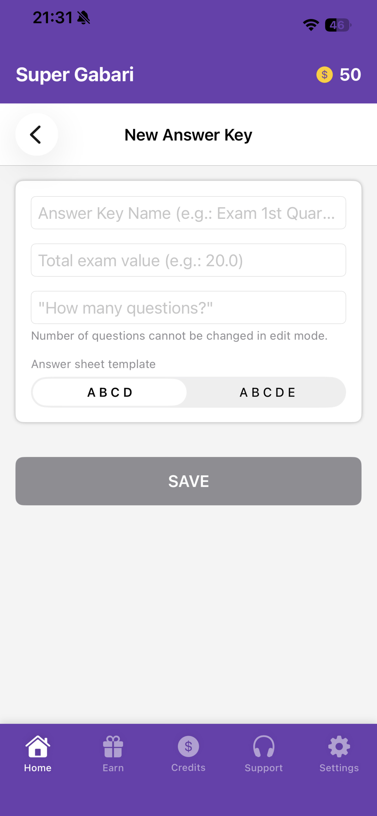 Super Gabari - New Answer Key